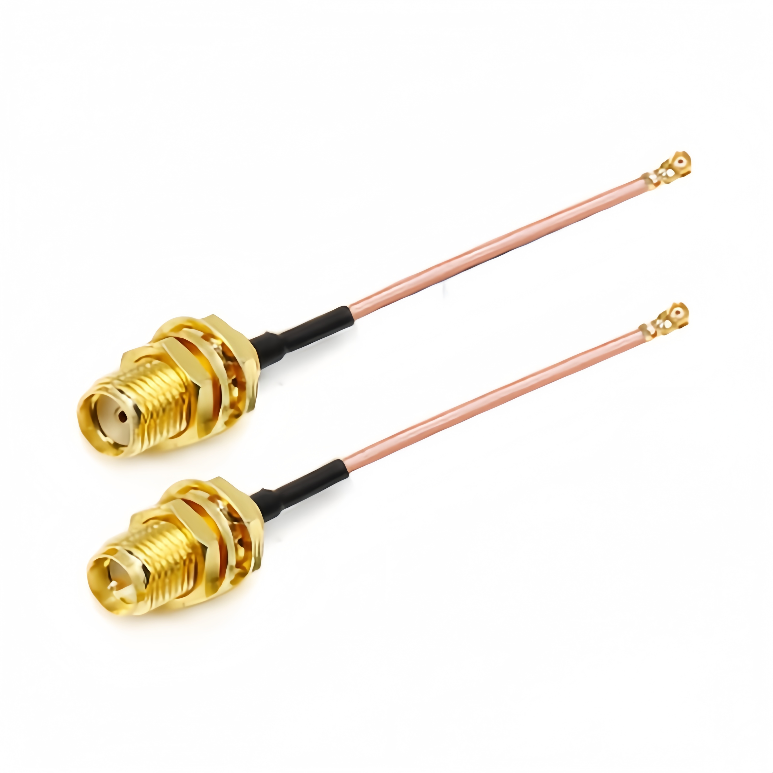 天线转接线 射频同轴线 SMA 母头外螺内孔转IPEX G1/ UFL  RG178 线长150mm  4件套 RF射频连接线  适用所有射频发射 / 接收通信系统图片