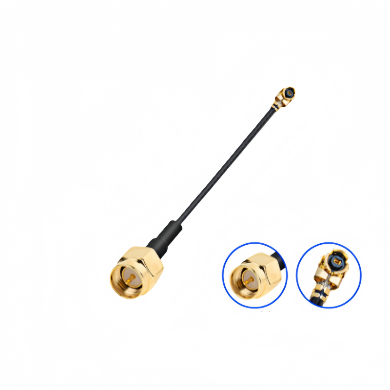 天线转接线 射频同轴线 SMA 公头内螺内针转IPEX G1/UFL  RG178 线长150mm   RF射频连接线  适用所有射频发射 / 接收通信系统图片