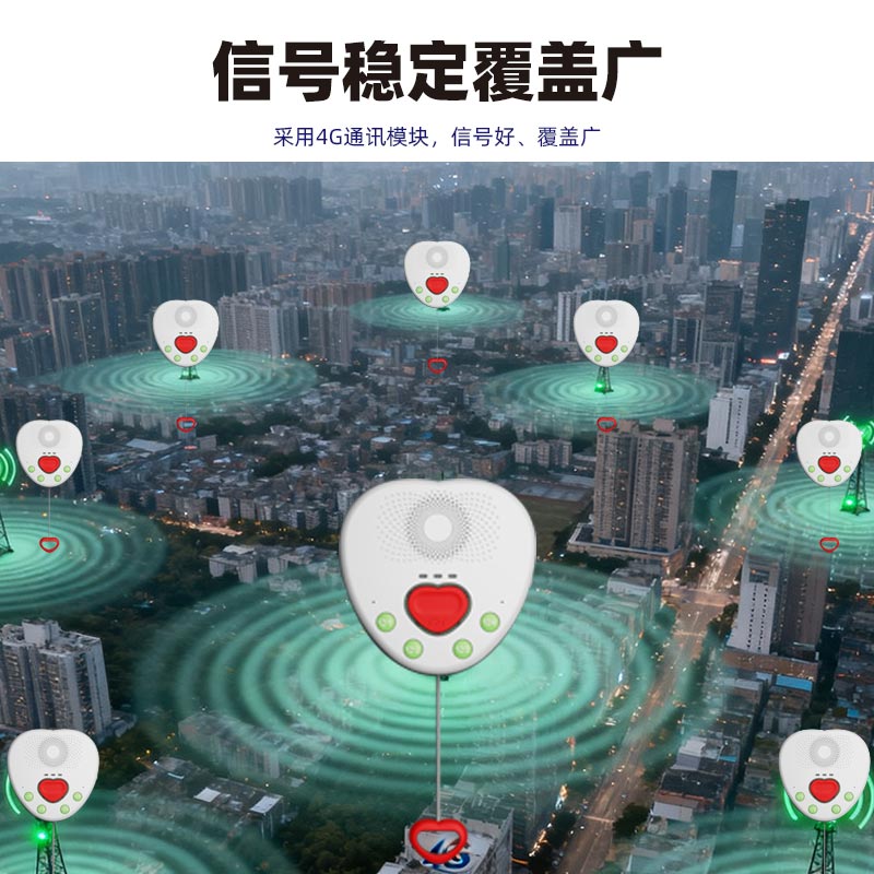 智慧养老4G家用养老院报警主机系统平台适老化智能家居图片