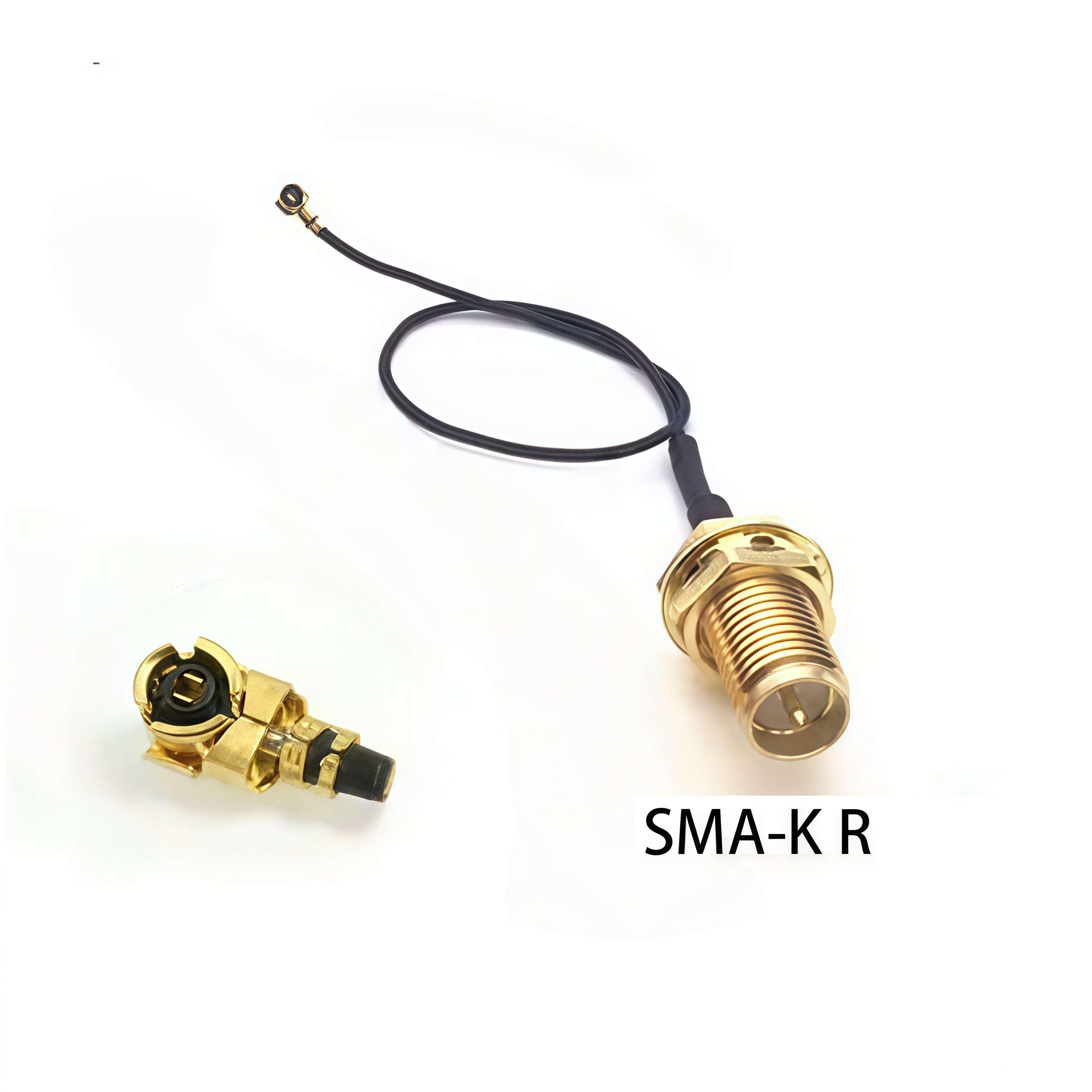 天线转接线 射频同轴线 SMA 母头外螺内针转IPEX G1  RG1.13 线长120mm  4件套 RF射频连接线  适用所有射频发射 / 接收通信系统图片