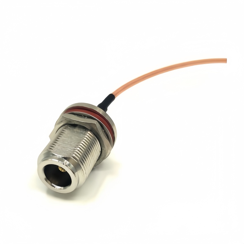 天线转接线 射频同轴线 N型母头转剥线  RG316 线长200mm   RF射频连接线  适用所有射频发射 / 接收通信系统图片