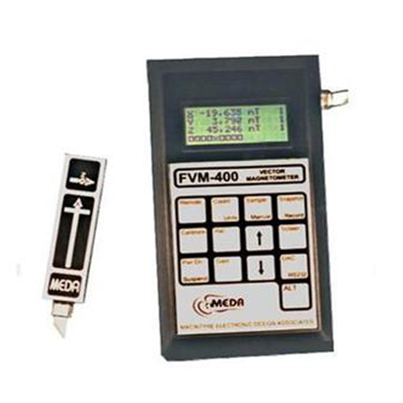  FVM-400美国MEDA 手持式三轴磁通门矢量磁力仪MEDA RS232串口图片