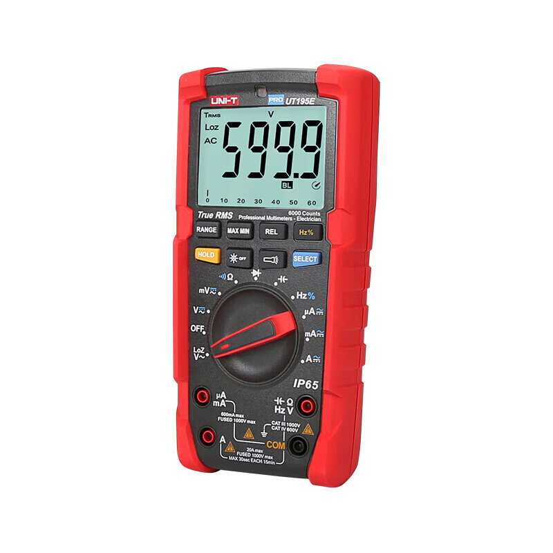 UT195E//UT195DS数字万用表真有效值电容6万UF自动量程2米抗摔图片