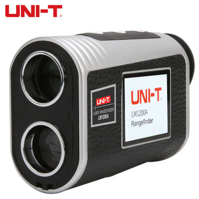 手持式户外测距测速测高仪高尔夫距离测量仪锂电 LM1200A侧彩屏数显3-1200米