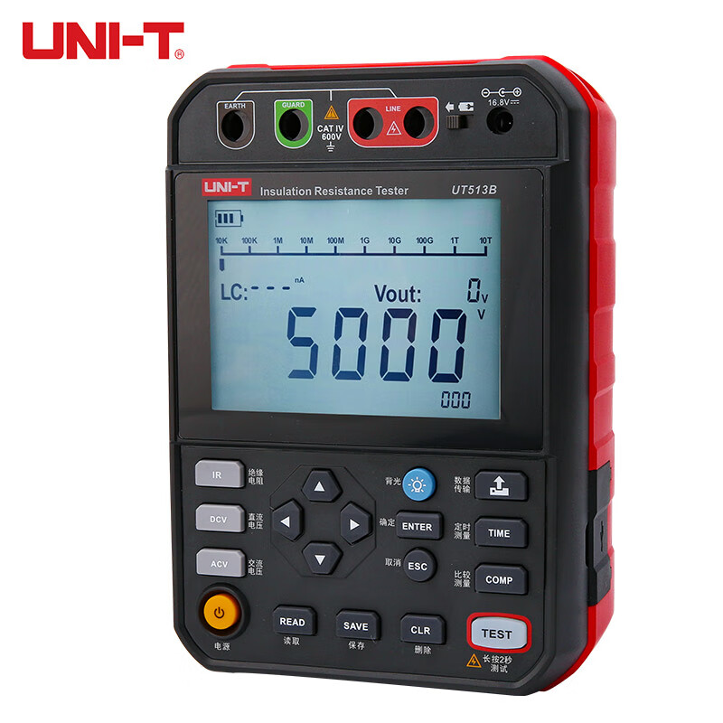 绝缘电阻测试仪UT513C高压兆欧表数显电子摇表 UT513B图片