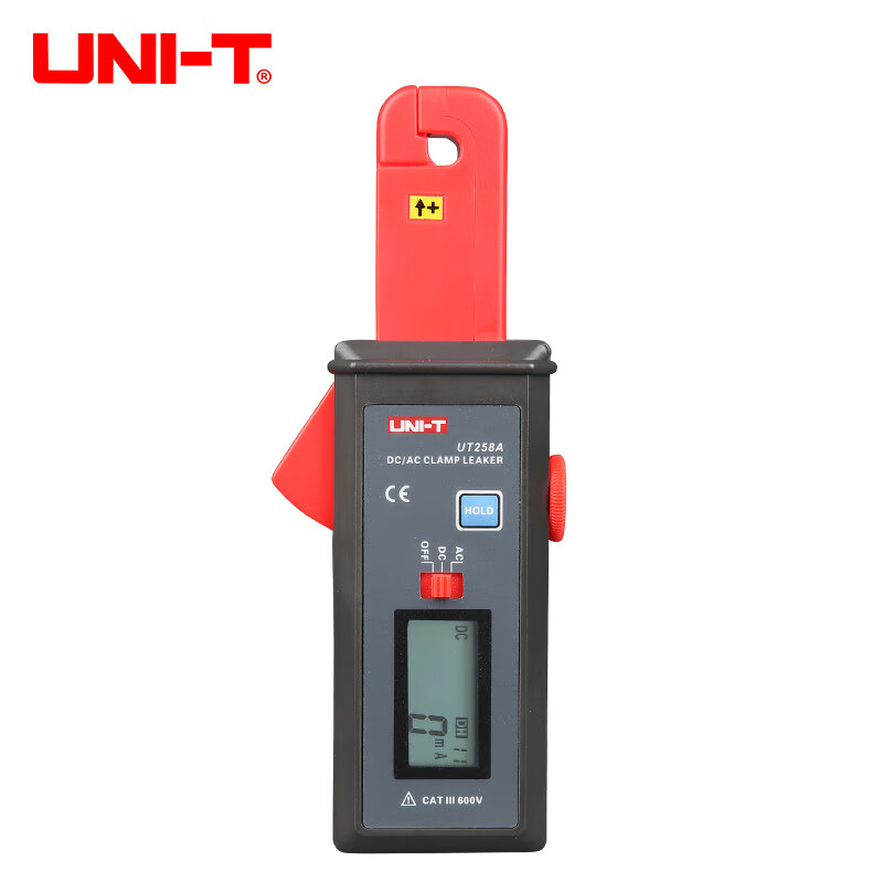 优利德UT258A交流/直流钳形漏电电流表漏电监测仪记录仪图片