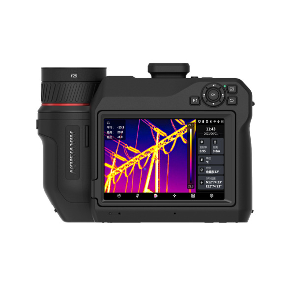 迈视达DV型手持测温热像仪TP9系列屏幕镜头可旋转电力科研建筑检测图片