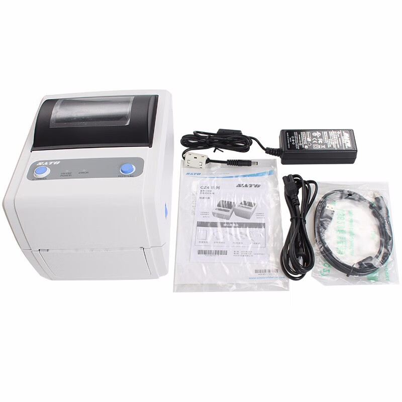 SATO佐藤CZ408TT四英寸桌面型腕带条码标签打印机—SATO厂家直供图片
