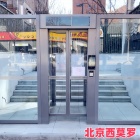 无人值守门岗道闸现场图片AB门禁系统