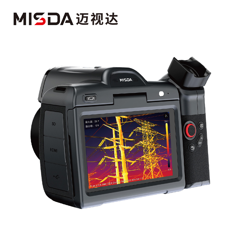 迈视达T1280微电子材料无损检测测温仪T640电力巡检热成像科学研究图片