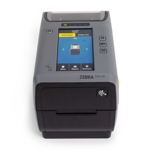 Zebra斑马ZD611R RFID桌面型条码标签打印机图片