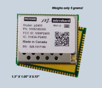 Microhard P2400 2.4G 无人机数传电台