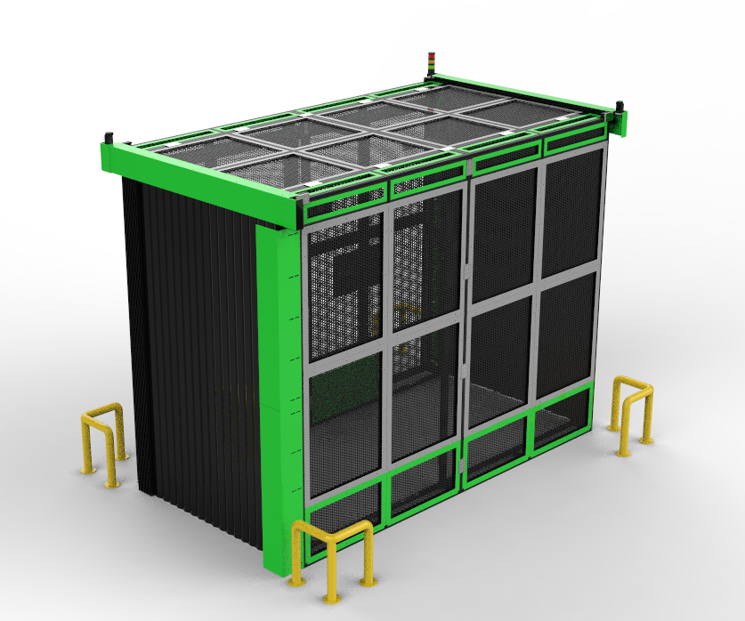智慧仓储物流自动感应式 RFID通道机 流水线 通道门图片