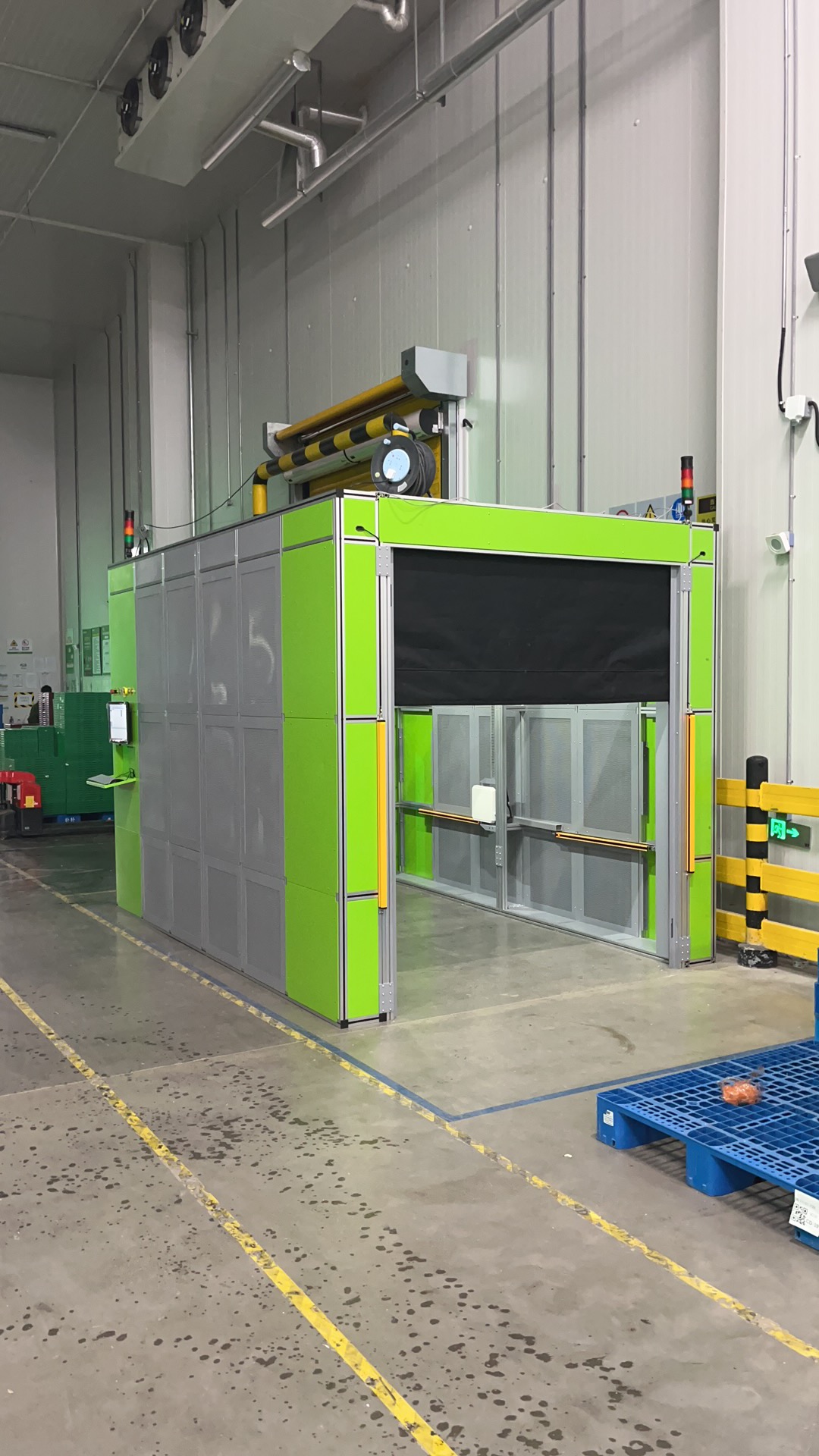 智慧仓储物流自动感应式 RFID通道机 流水线 通道门图片