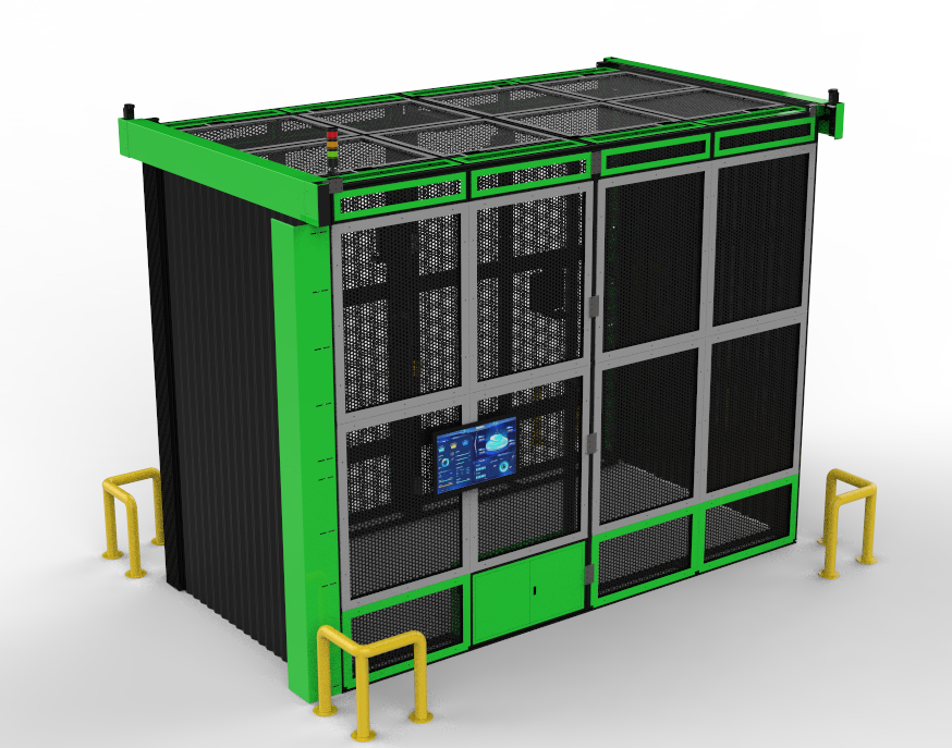 智慧仓储物流自动感应式 RFID通道机 流水线 通道门图片