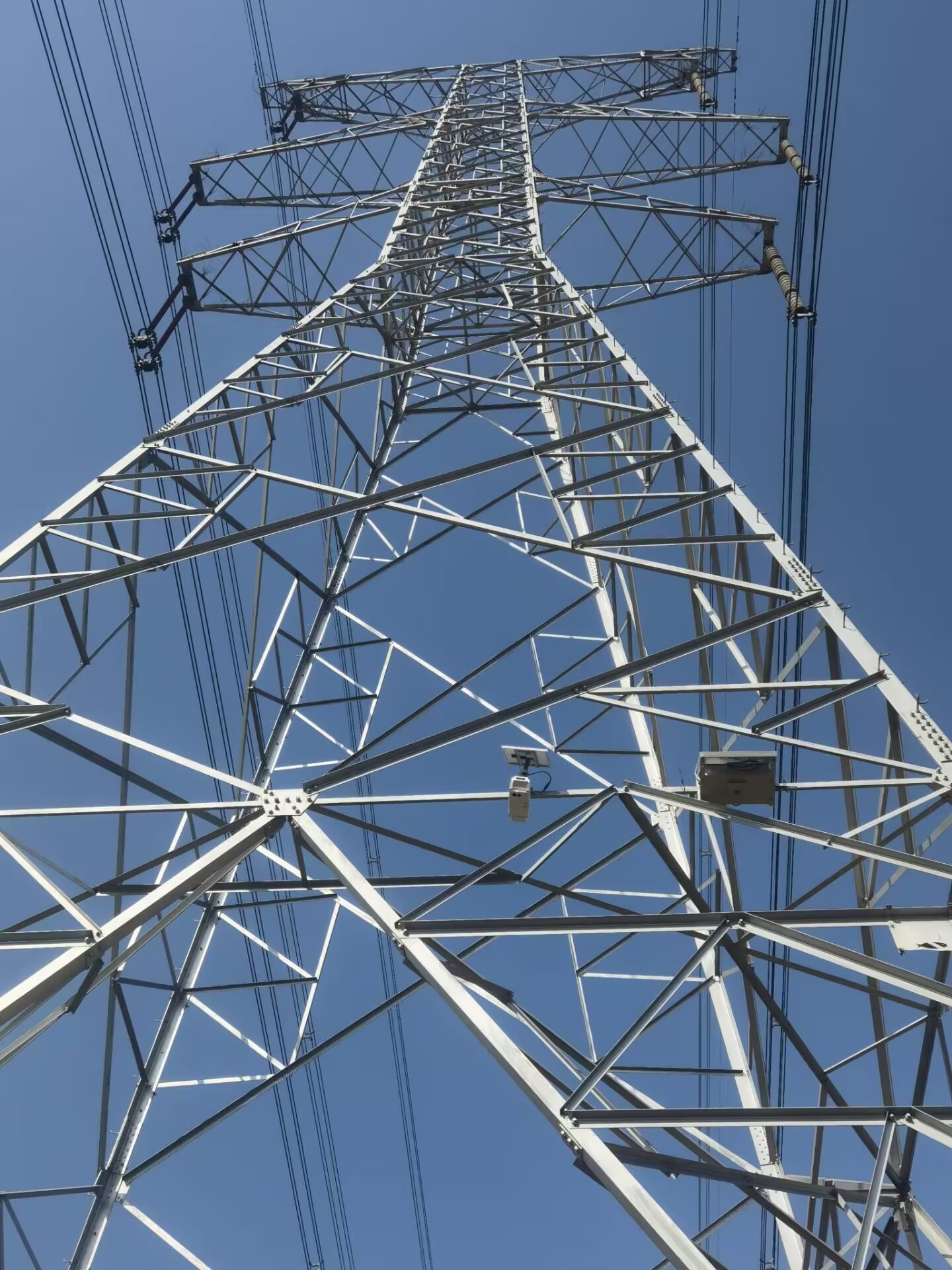 PV500杆塔智能五目监控一体机 多镜头图像监拍装置图片