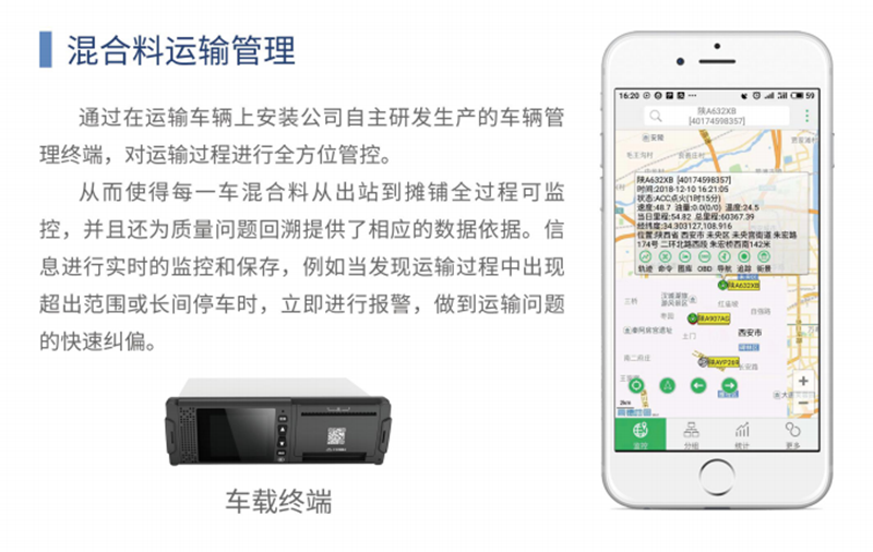 混合料运输车辆管理(图1)