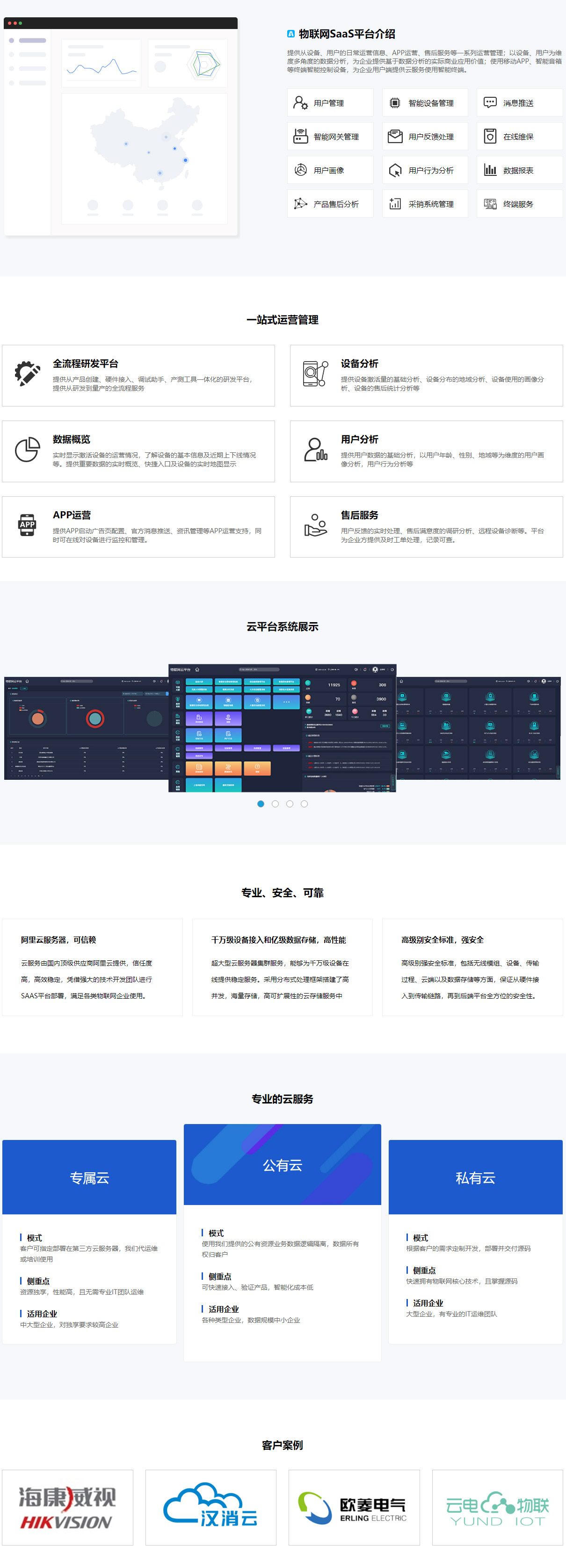 物联网SAAS平台