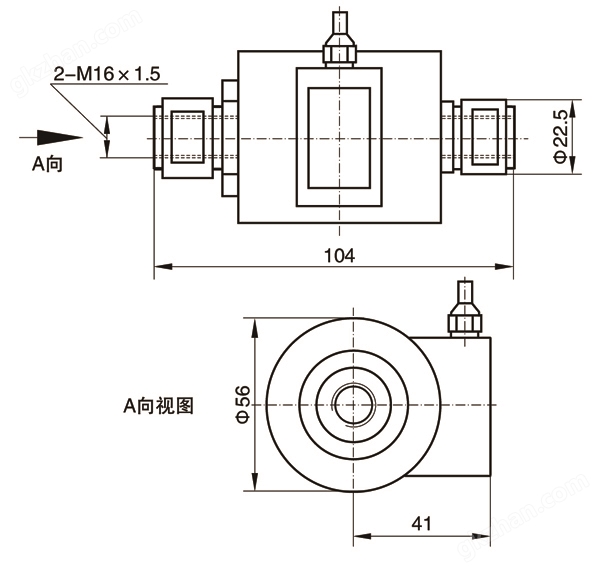 NTJL-2板环式拉力传感器