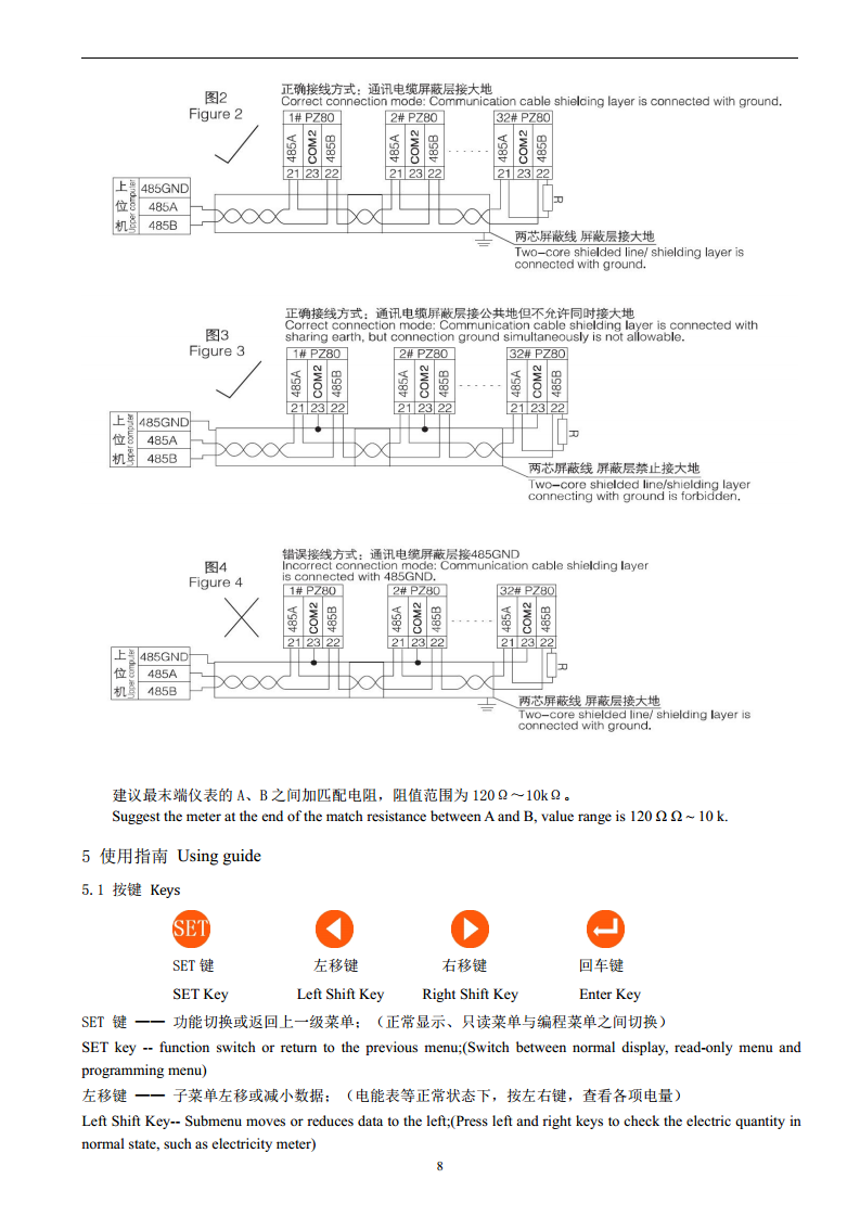 ACREL安科瑞PZ72-AI单相电流表LED显示安科瑞开孔67X67可编程交流采样220V/380V/ 图片