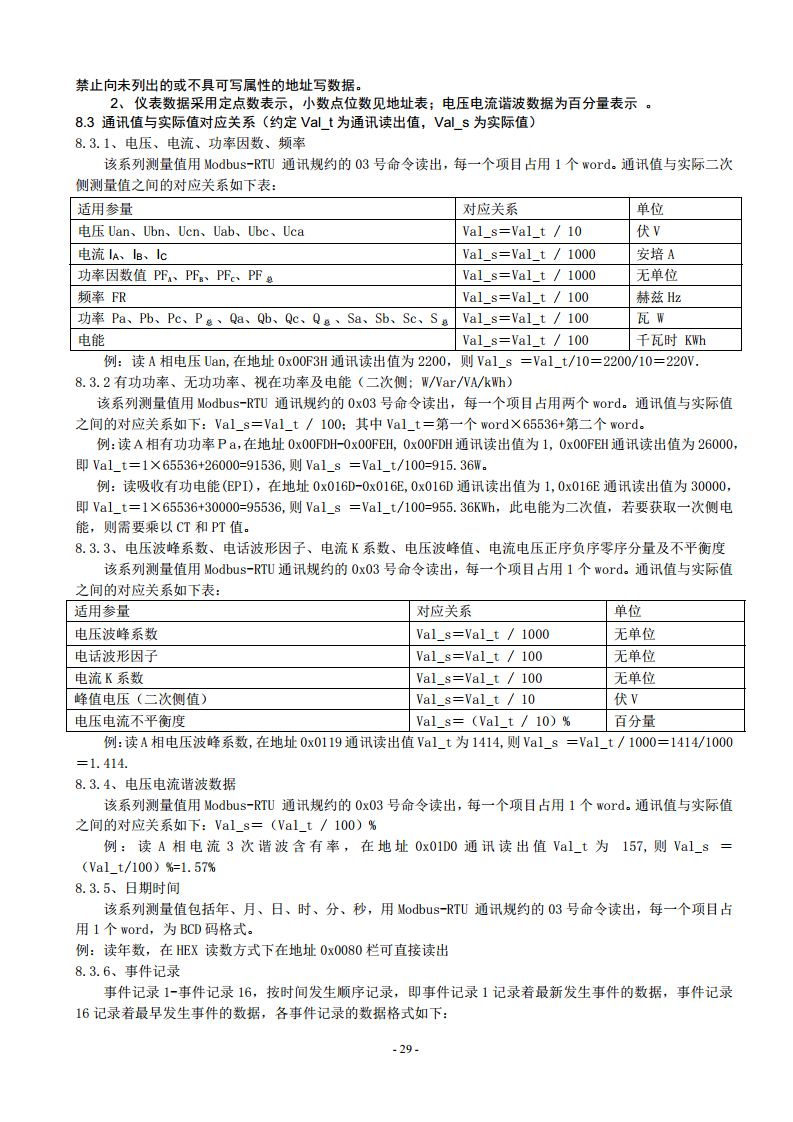 ACR320ELH三相四线2~63次谐波分量电网参数测量表安科瑞图片