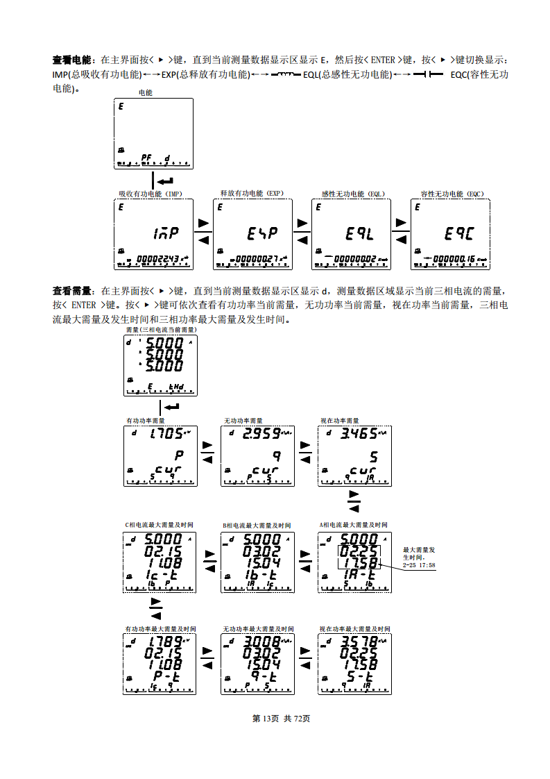 APM830精度0.2S三相电表双SR485通讯支持数据冻结DLT/645-2007波形记录复费率电能安科瑞图片