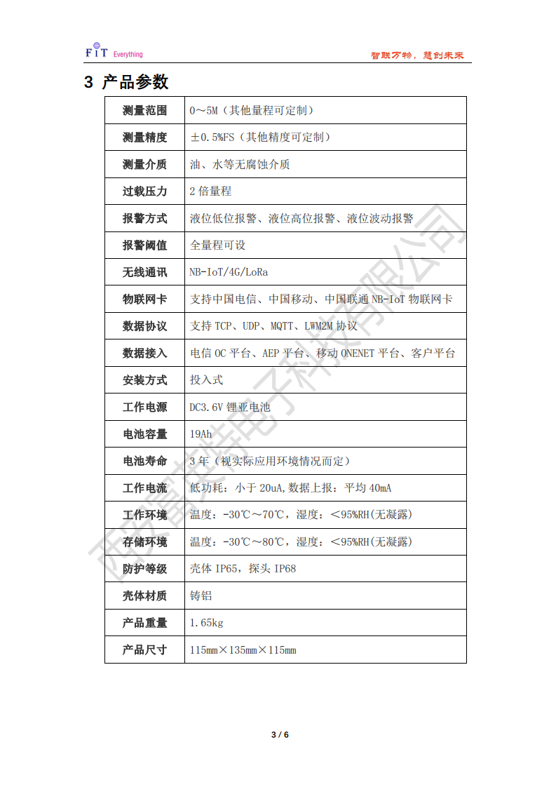 无线智能液位传感器图片
