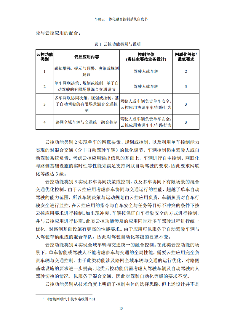车路云一体化融合控制系统白皮书图片