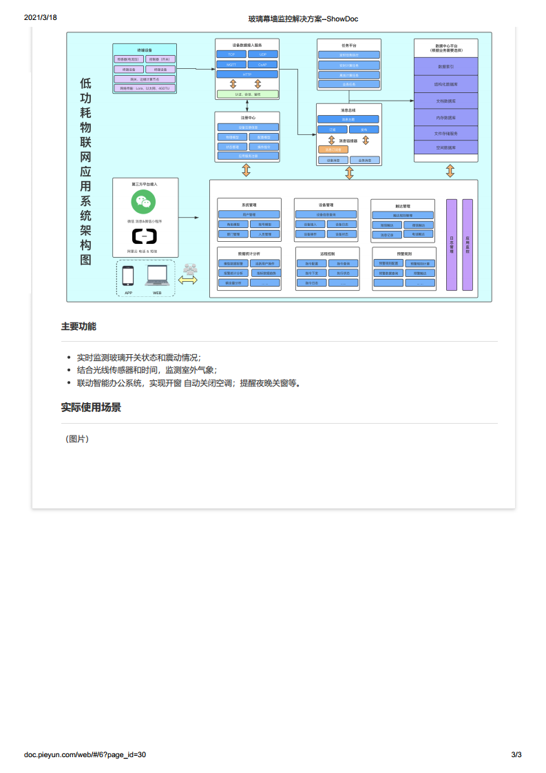 LoRa远距离低功耗玻璃门窗监测系统图片