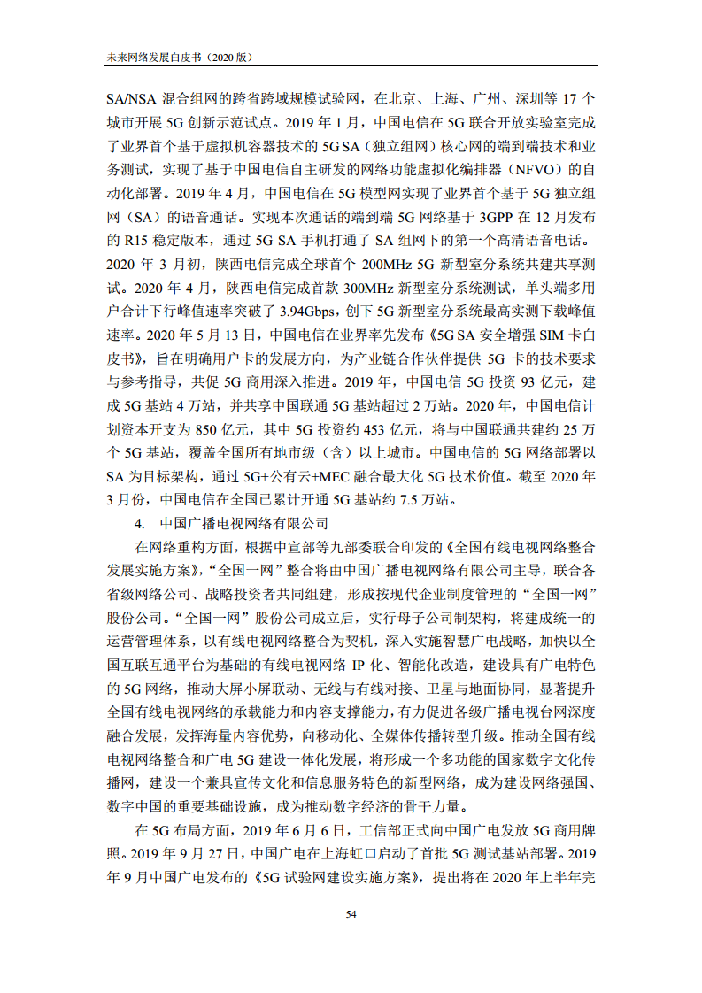 未来网络发展白皮书（2020）图片