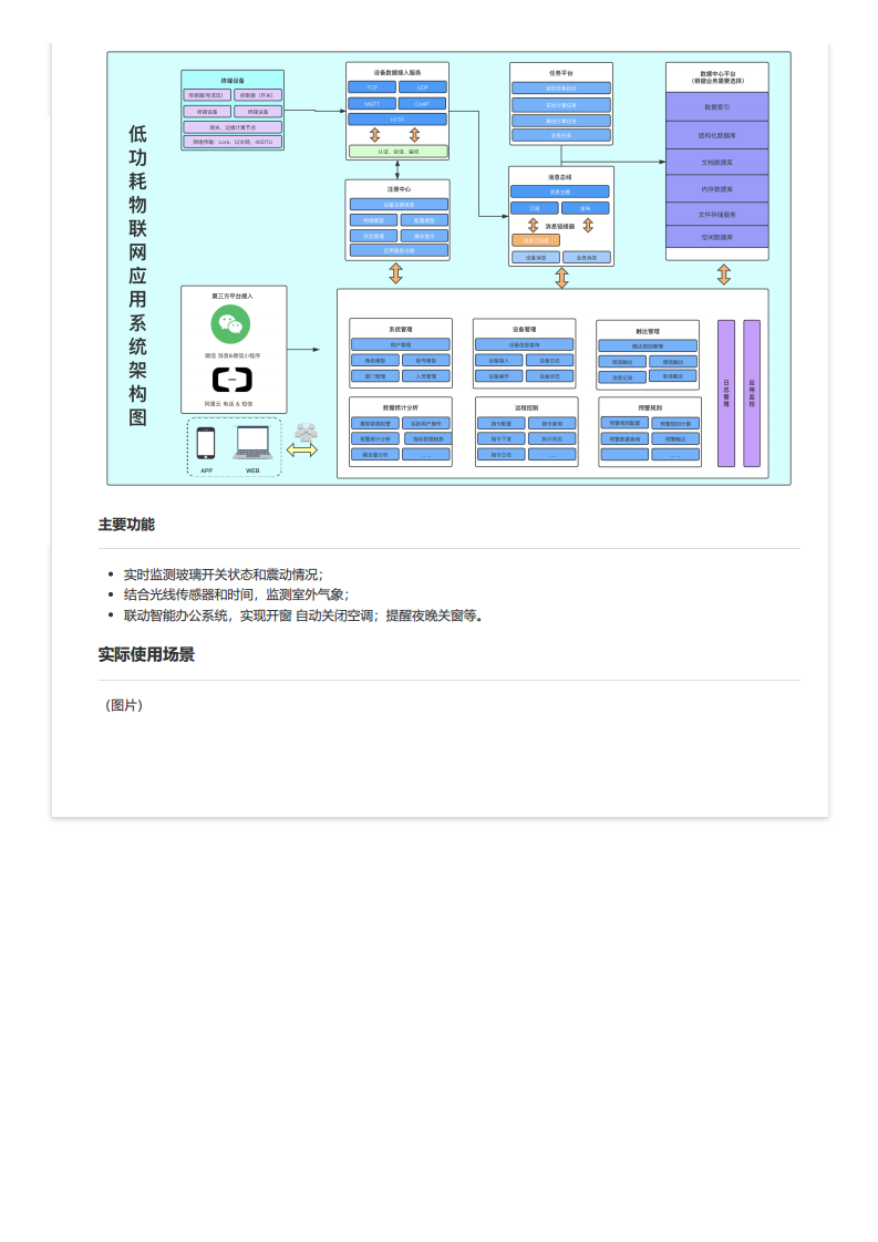 LoRa 玻璃幕墙监控方案图片