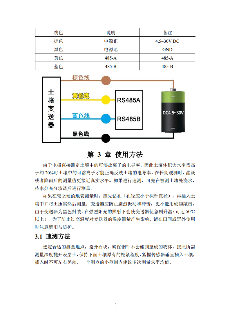 七合一土壤变送器图片