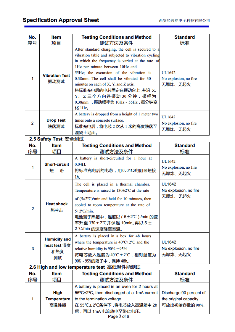 有源电子标签用3.0V/850mAh软包锂锰一次电池图片