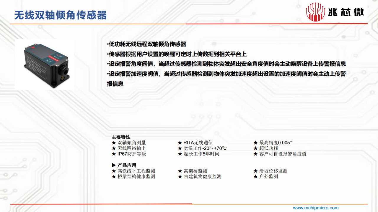 无线倾角传感器图片