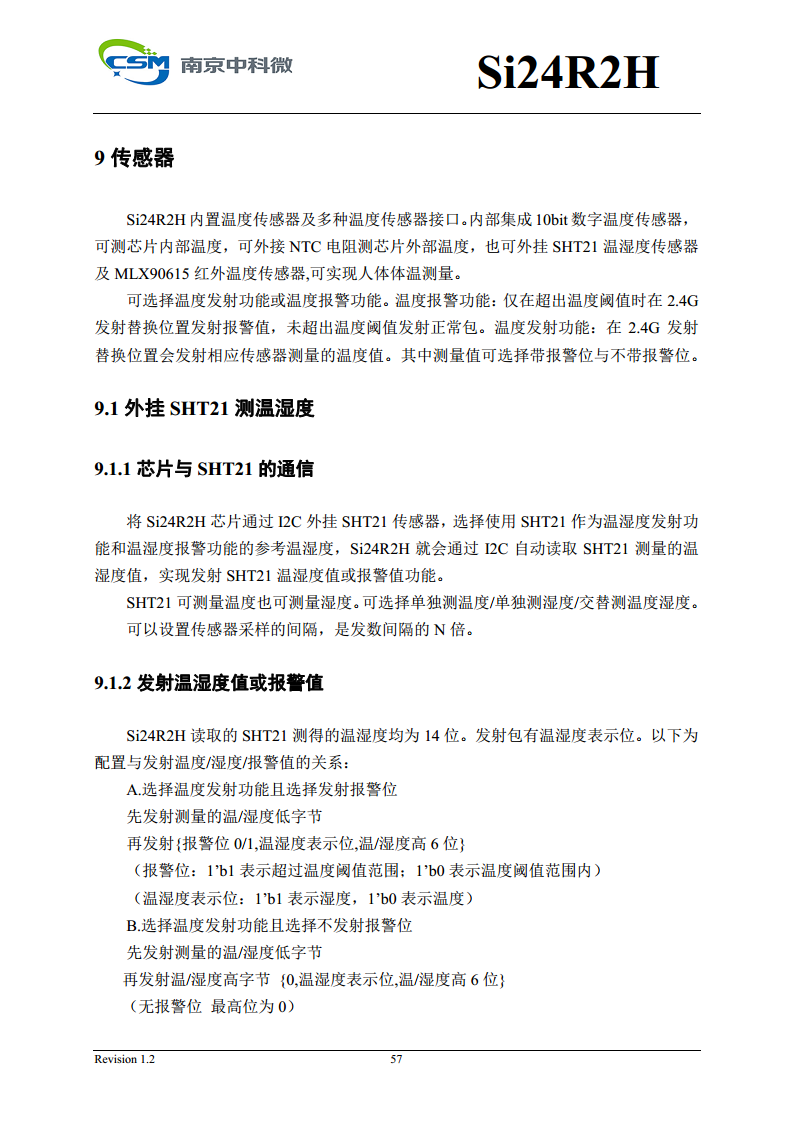 Si24R2H 超低功耗高性能125KHz唤醒功能2.4GHz无线单发射芯片图片