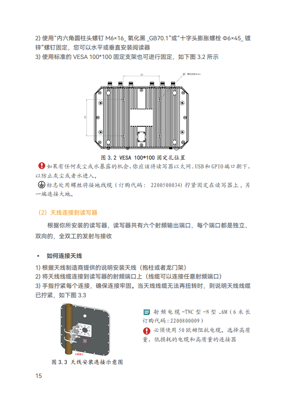 XC-RF868 型固定式读写器图片