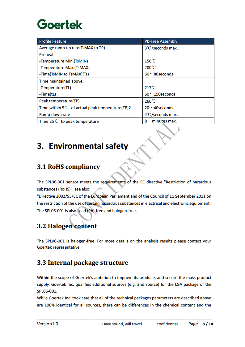 歌尔气压传感器图片