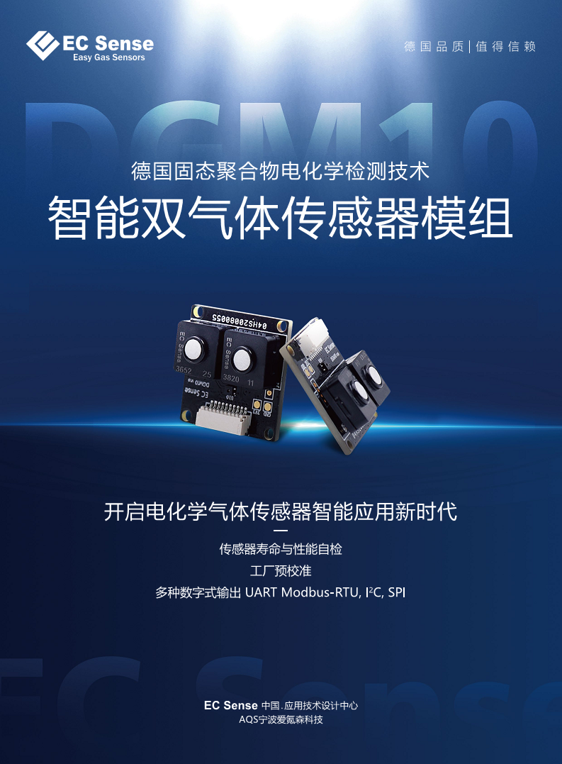 DGM10 双气体智能传感器模组图片
