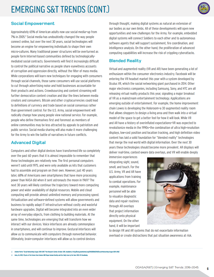 2016至2045年新兴科技趋势（英文版）图片