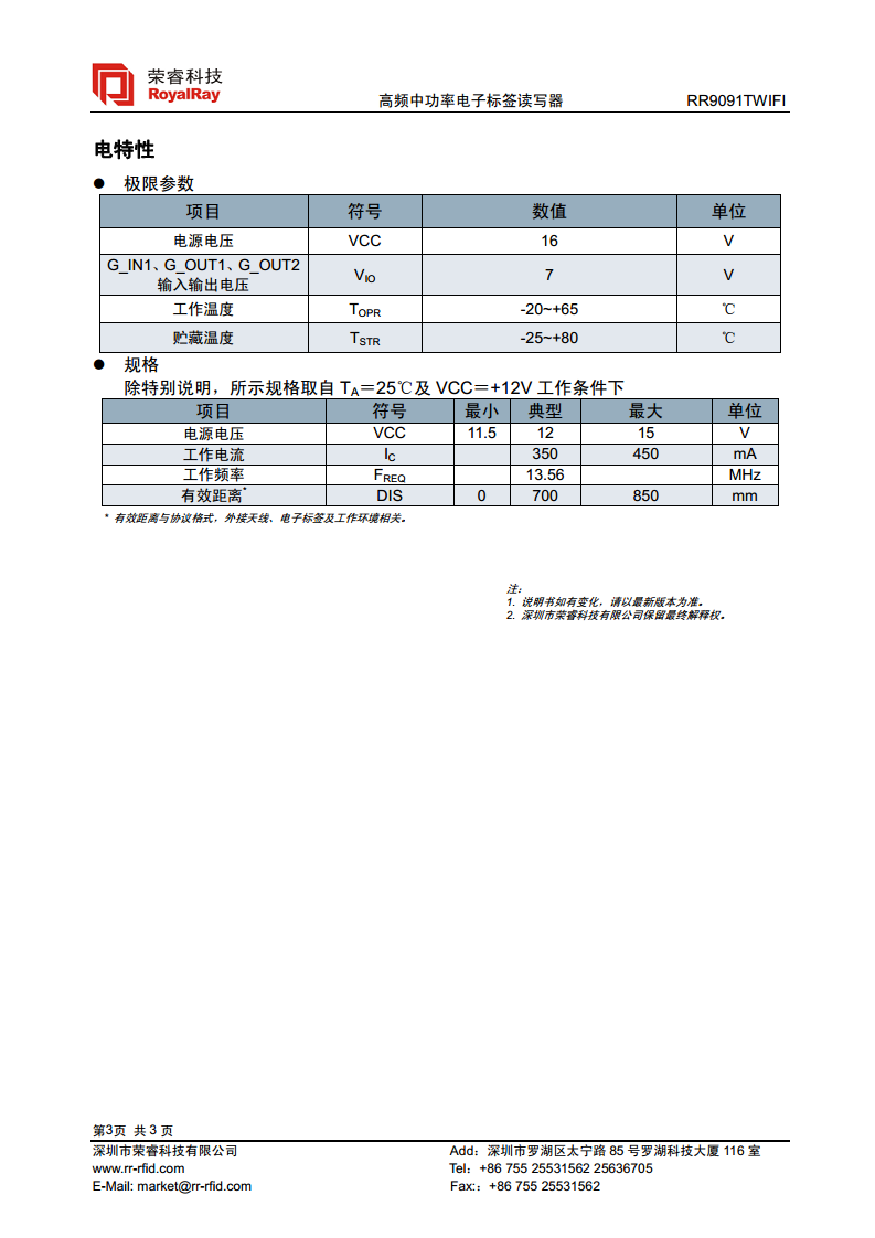 高频中功率读写器图片