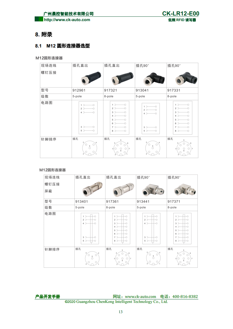 CK-LR12系列远距离低频读写器 CK-LR12-E00图片