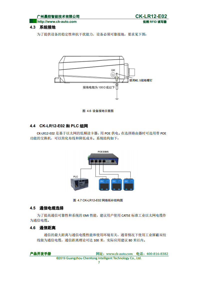 CK-LR12系列远距离低频读写器 CK-LR12-E02图片