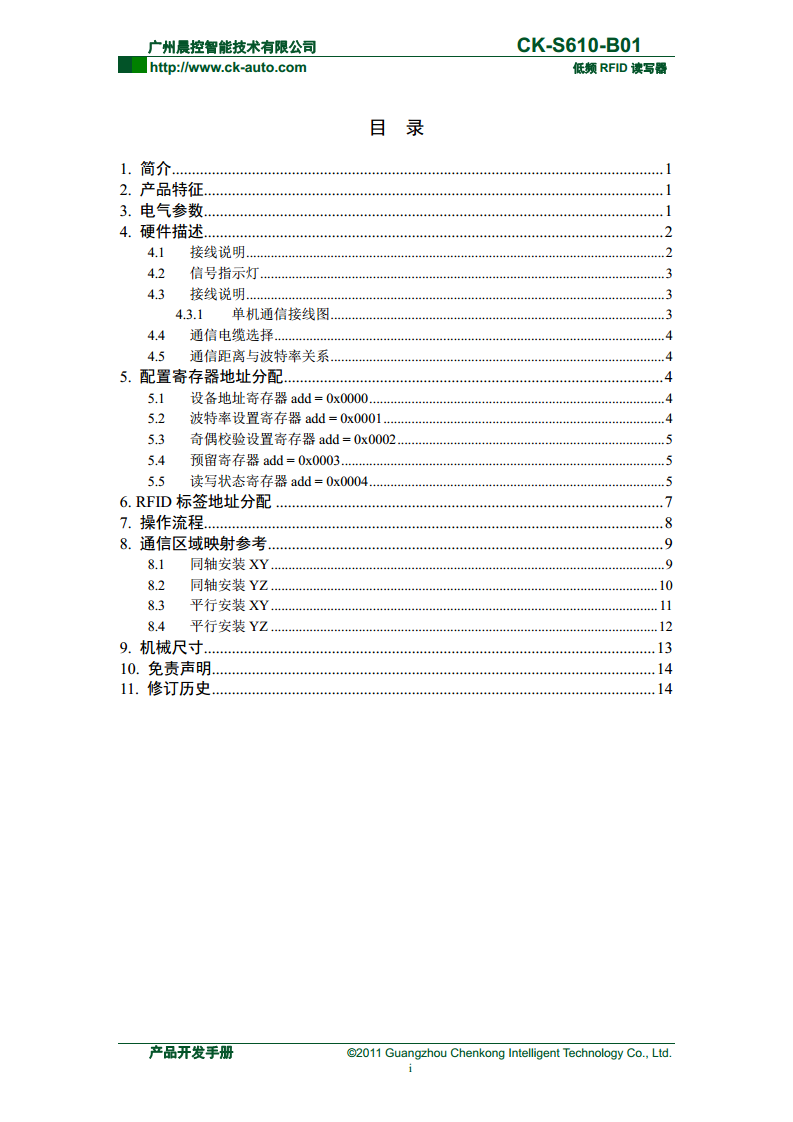 CK-S610系列半导体行业读写器 CK-S610-B01图片