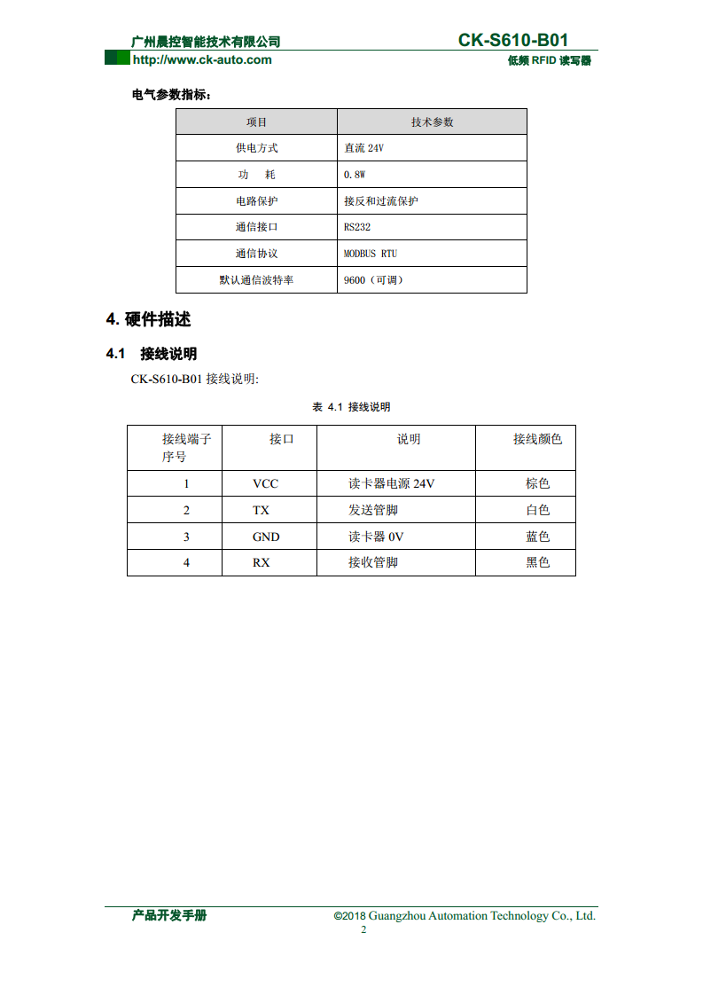 CK-S610系列半导体行业读写器 CK-S610-B01图片