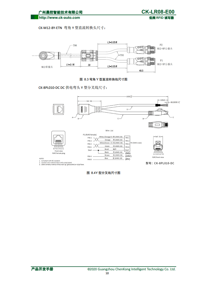 CK-LR08系列方形低频读写器 CK-LR08-E00图片