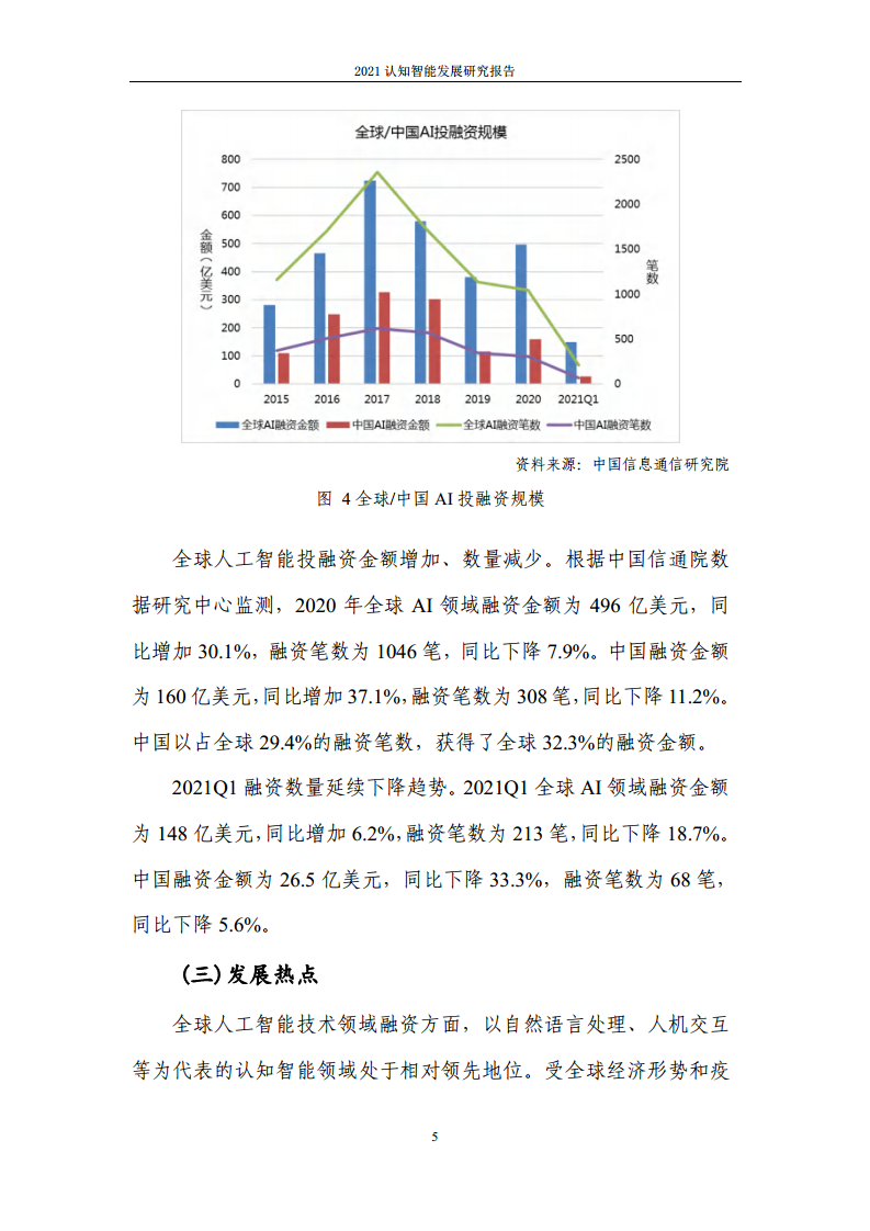 2021认知智能发展研究报告图片