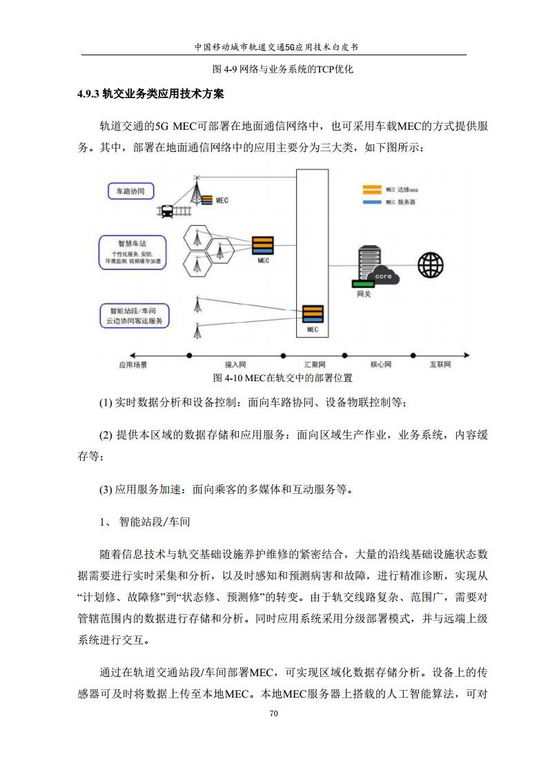 城市轨道交通5G应用技术白皮书图片