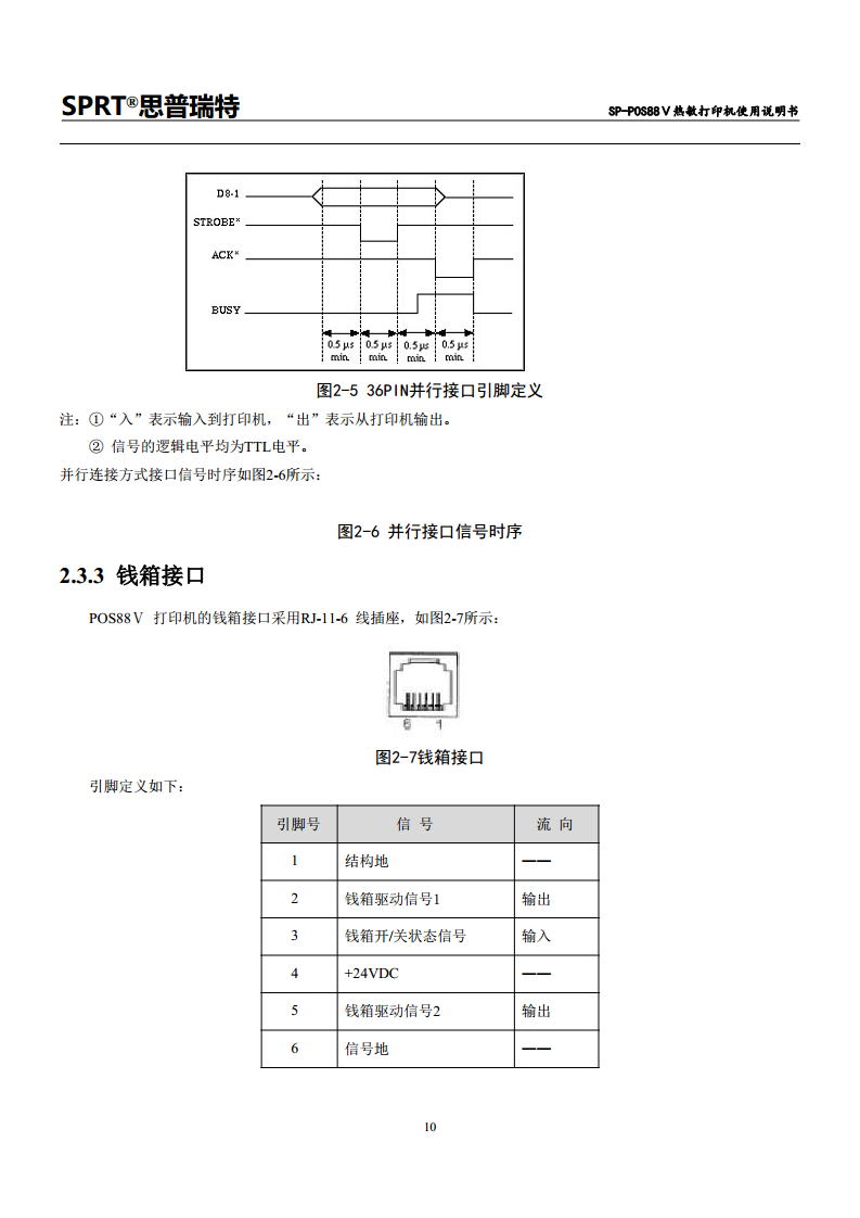 热敏票据打印机SP-POS88V图片