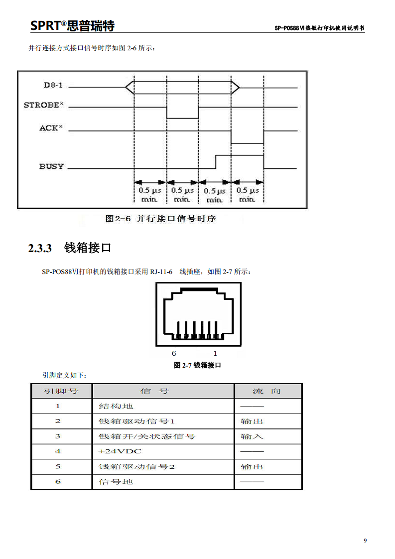 热敏打印机SP-POS88VI图片