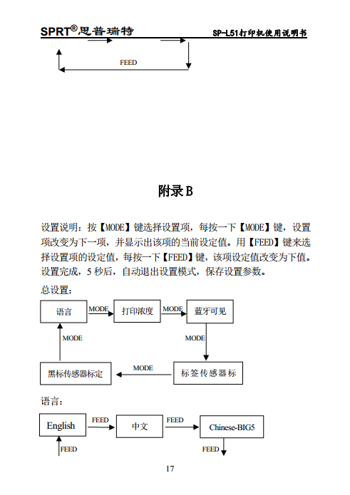 便携式热敏打印机 SP-L51图片